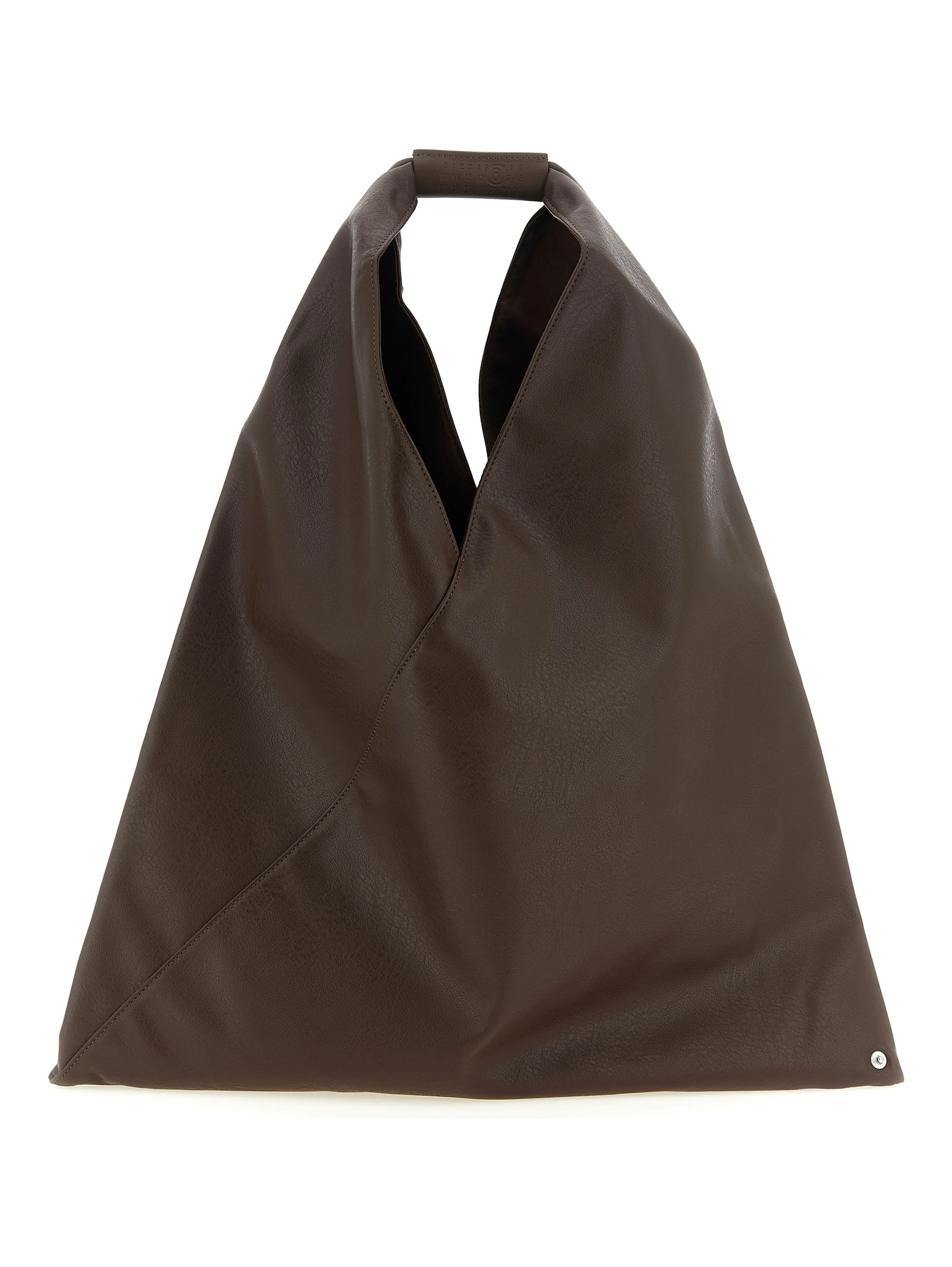 Brown Polyethylene Handbag