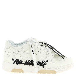 Bicolor Calfskin Athletic Sneakers