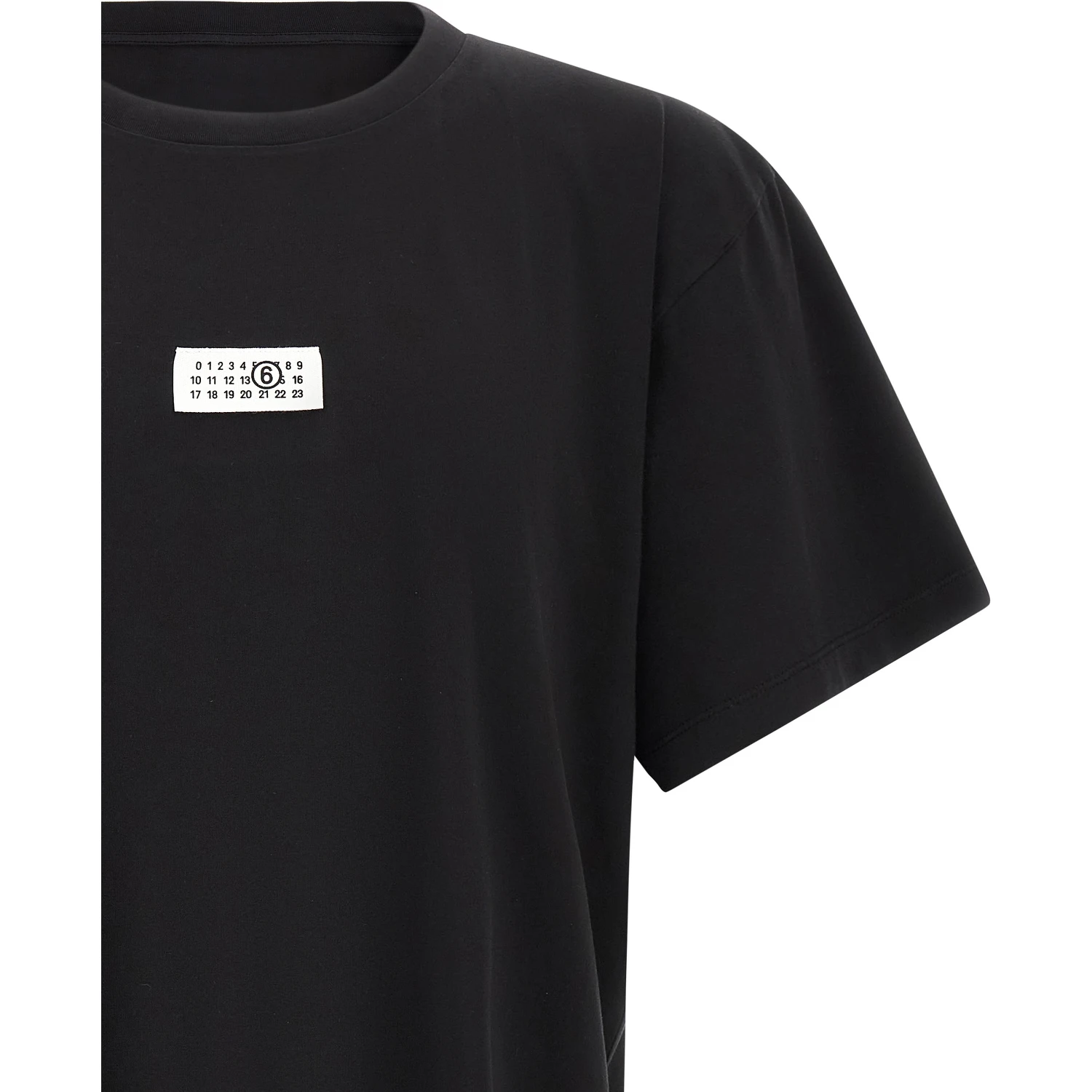 Black Cotton T-Shirt