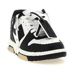 Bicolor Calfskin Low Top Sneakers