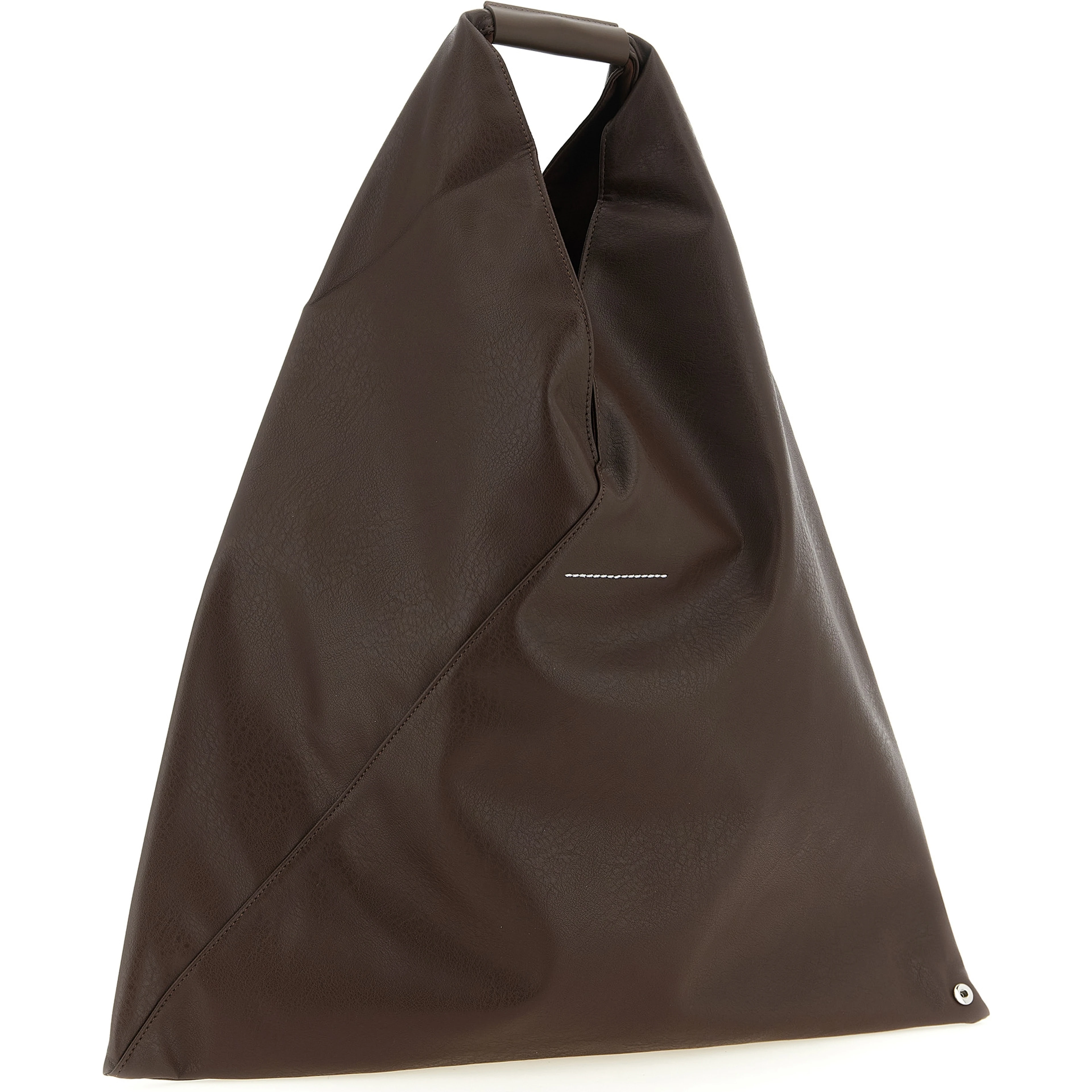 Brown Polyethylene Handbag