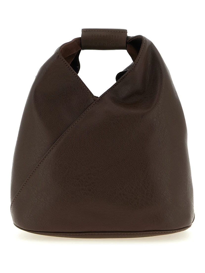 Brown Polyethylene Crossbody Bag