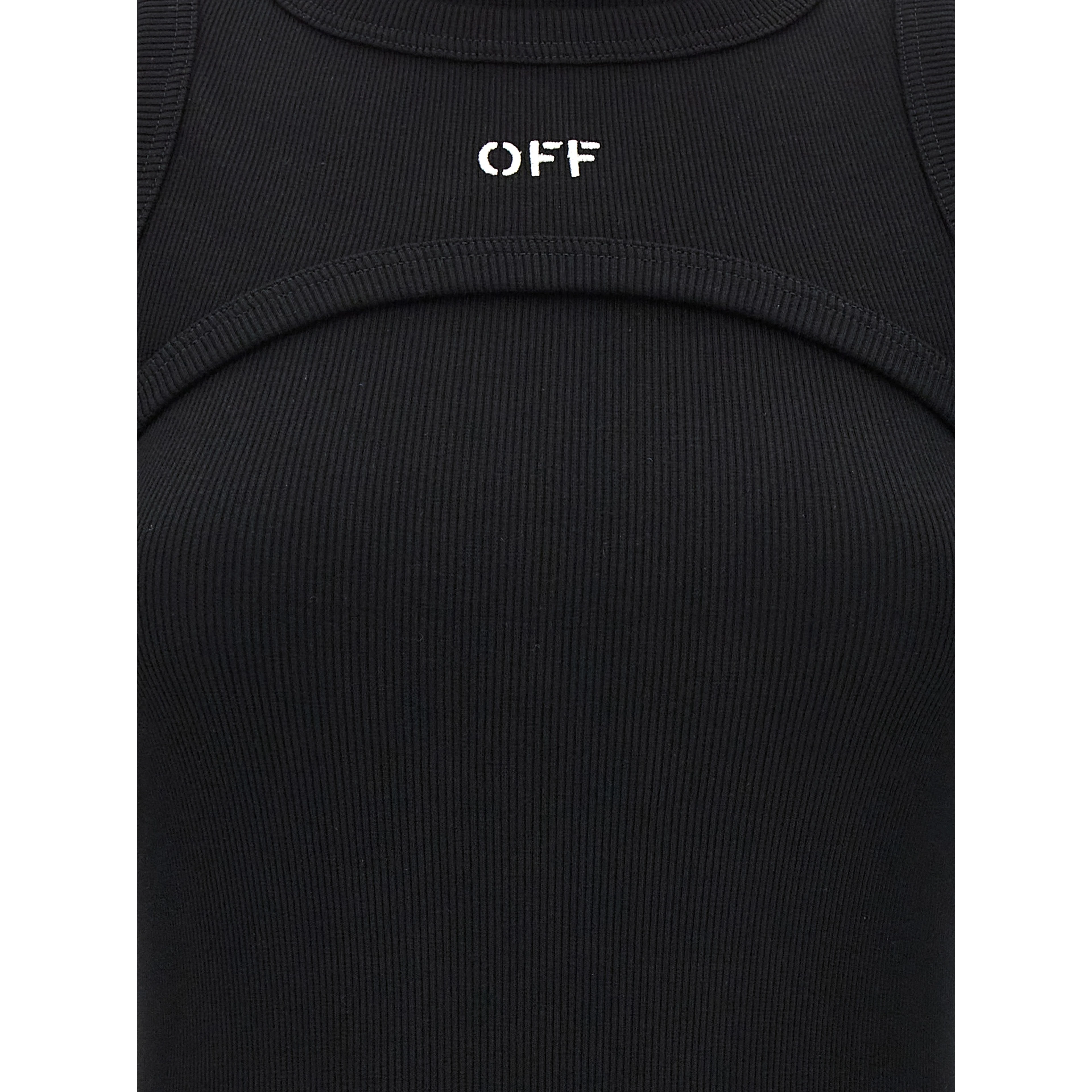 Black Cotton Midi Dress