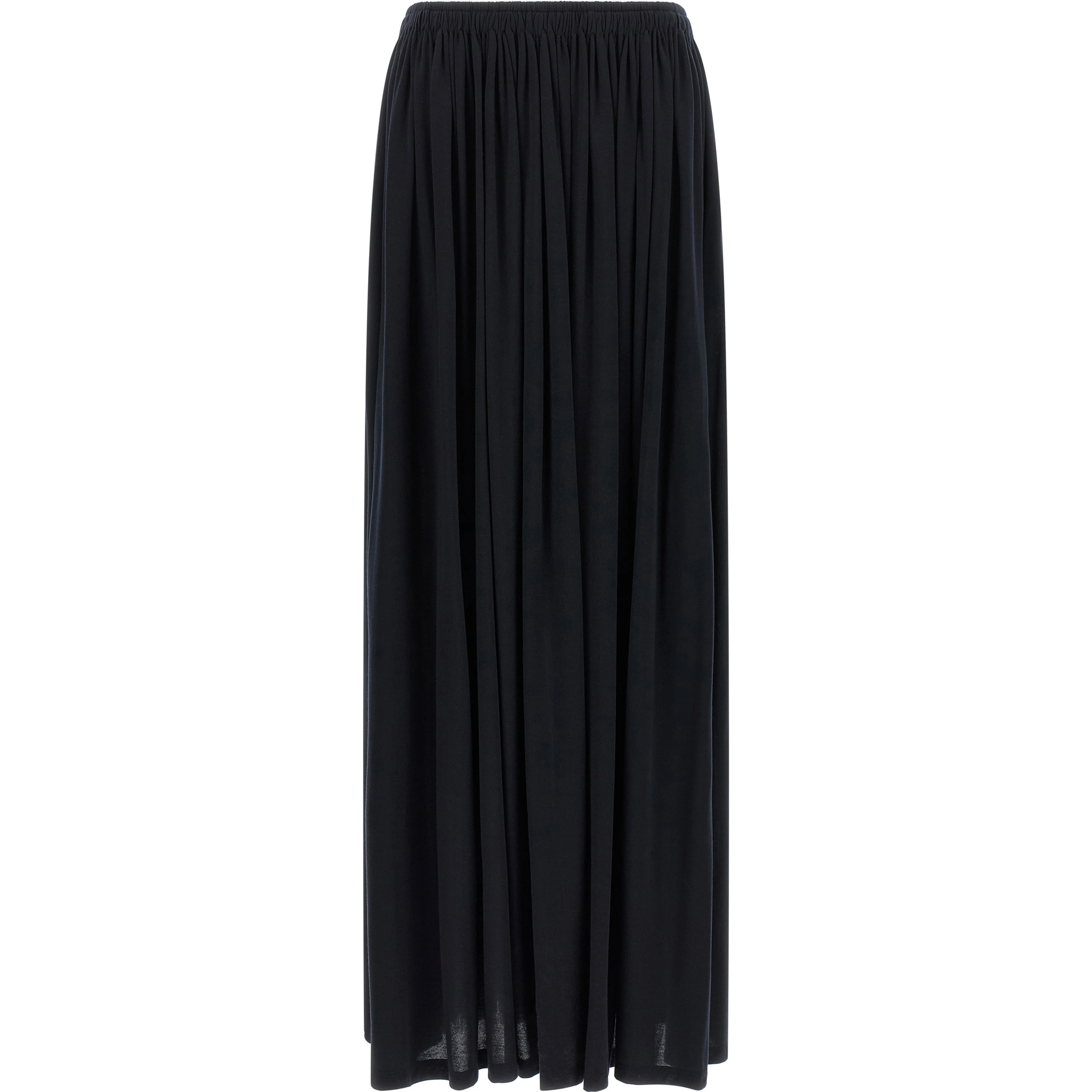 Blue Lyocell Mini Skirt