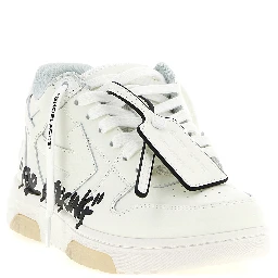 Bicolor Calfskin Athletic Sneakers