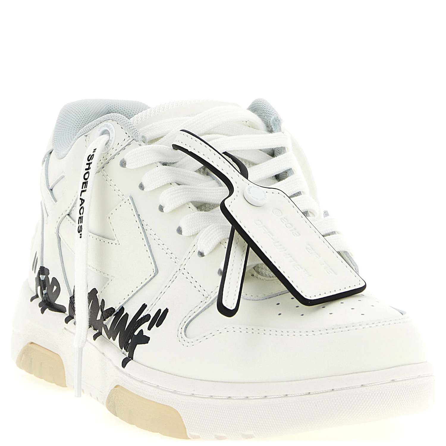 Bicolor Calfskin Athletic Sneakers