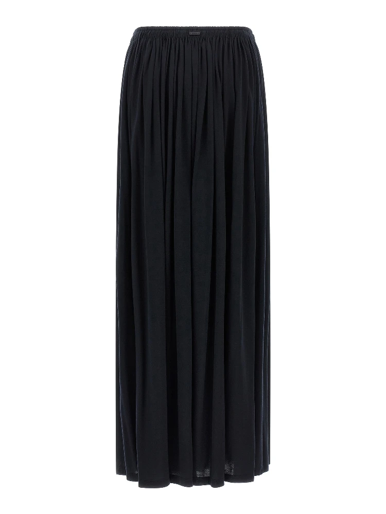 Blue Lyocell Mini Skirt alternative