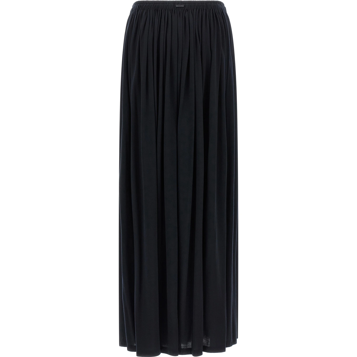 Blue Lyocell Mini Skirt