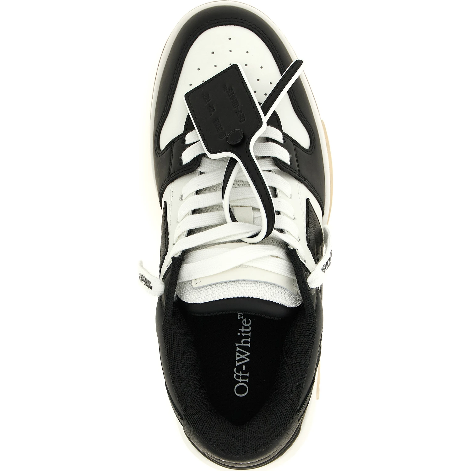Bicolor Calfskin Low Top Sneakers