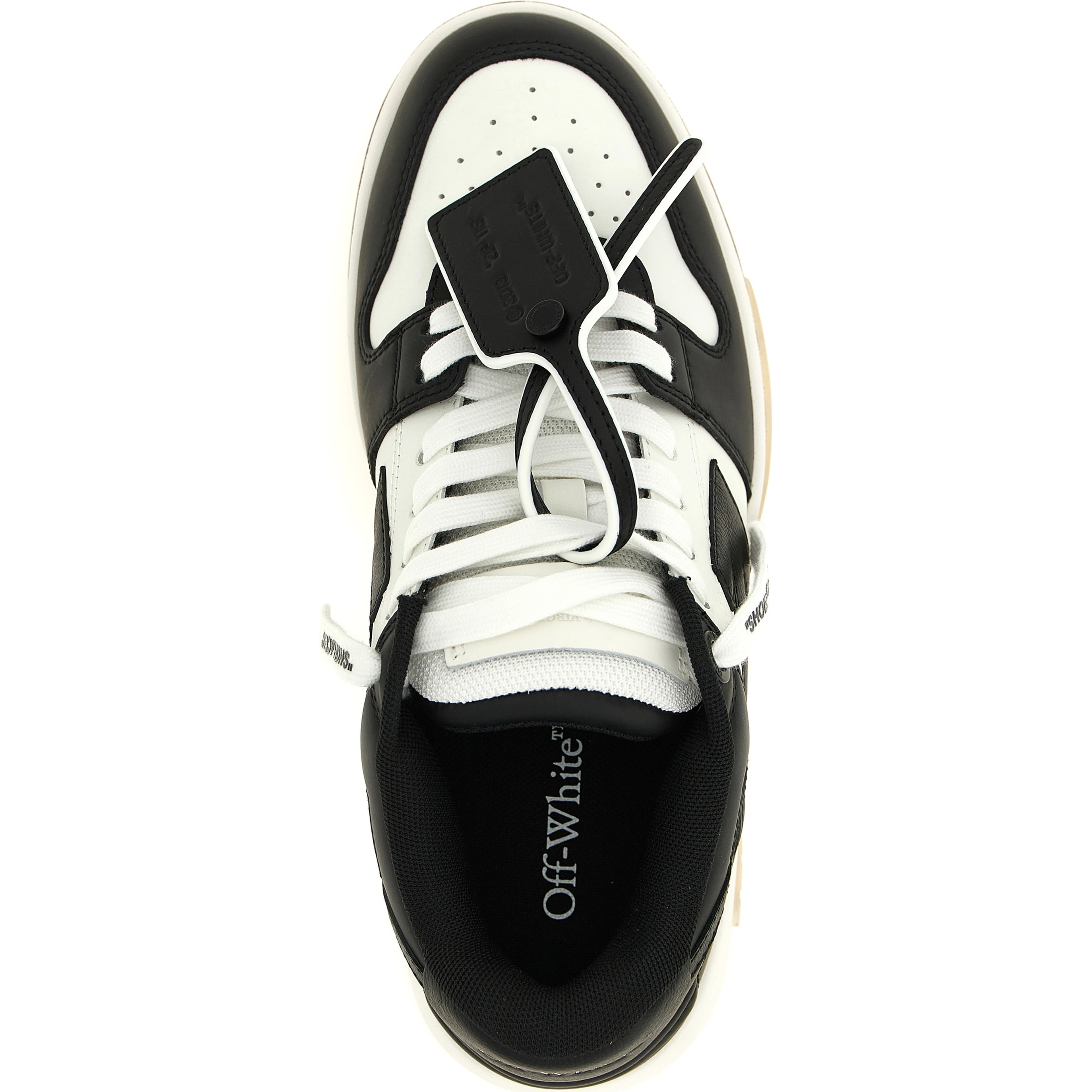 Bicolor Calfskin Low Top Sneakers