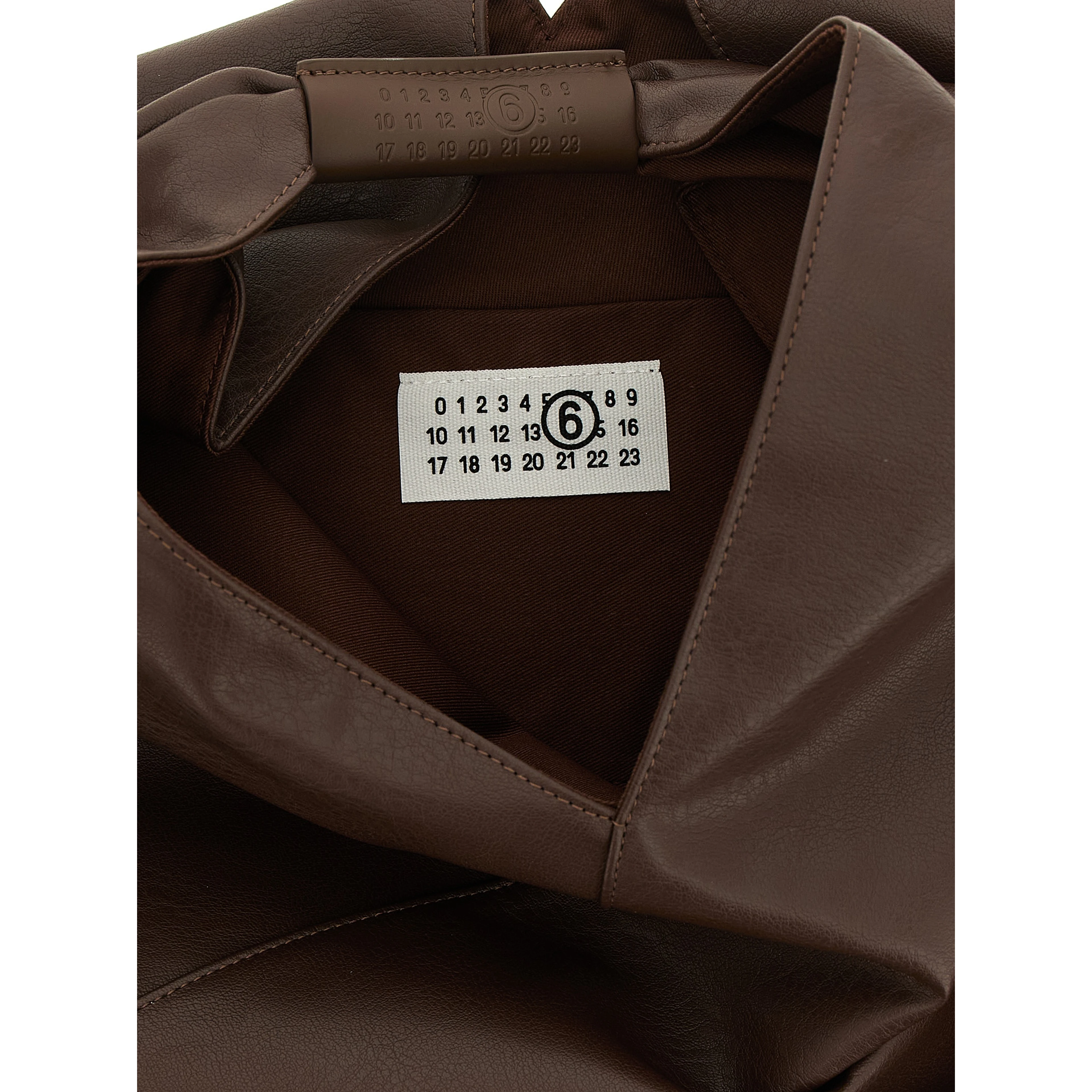 Brown Polyethylene Handbag