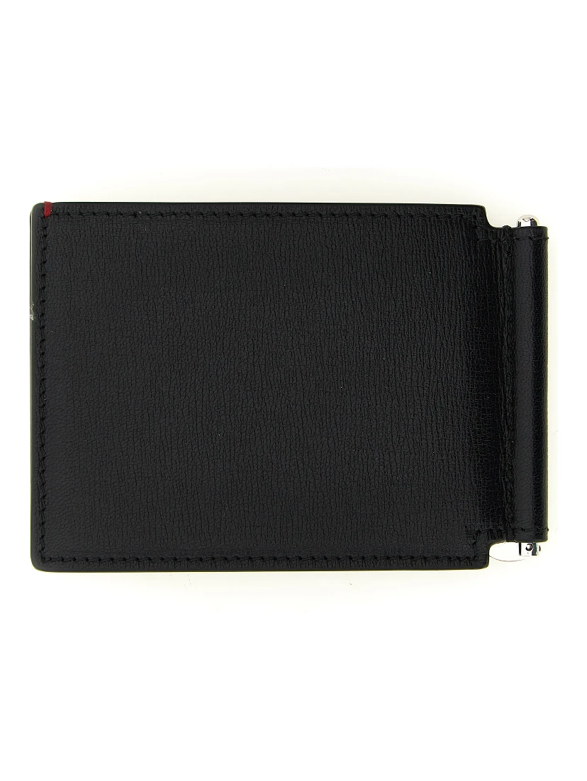 Black Goatskin Money Clip