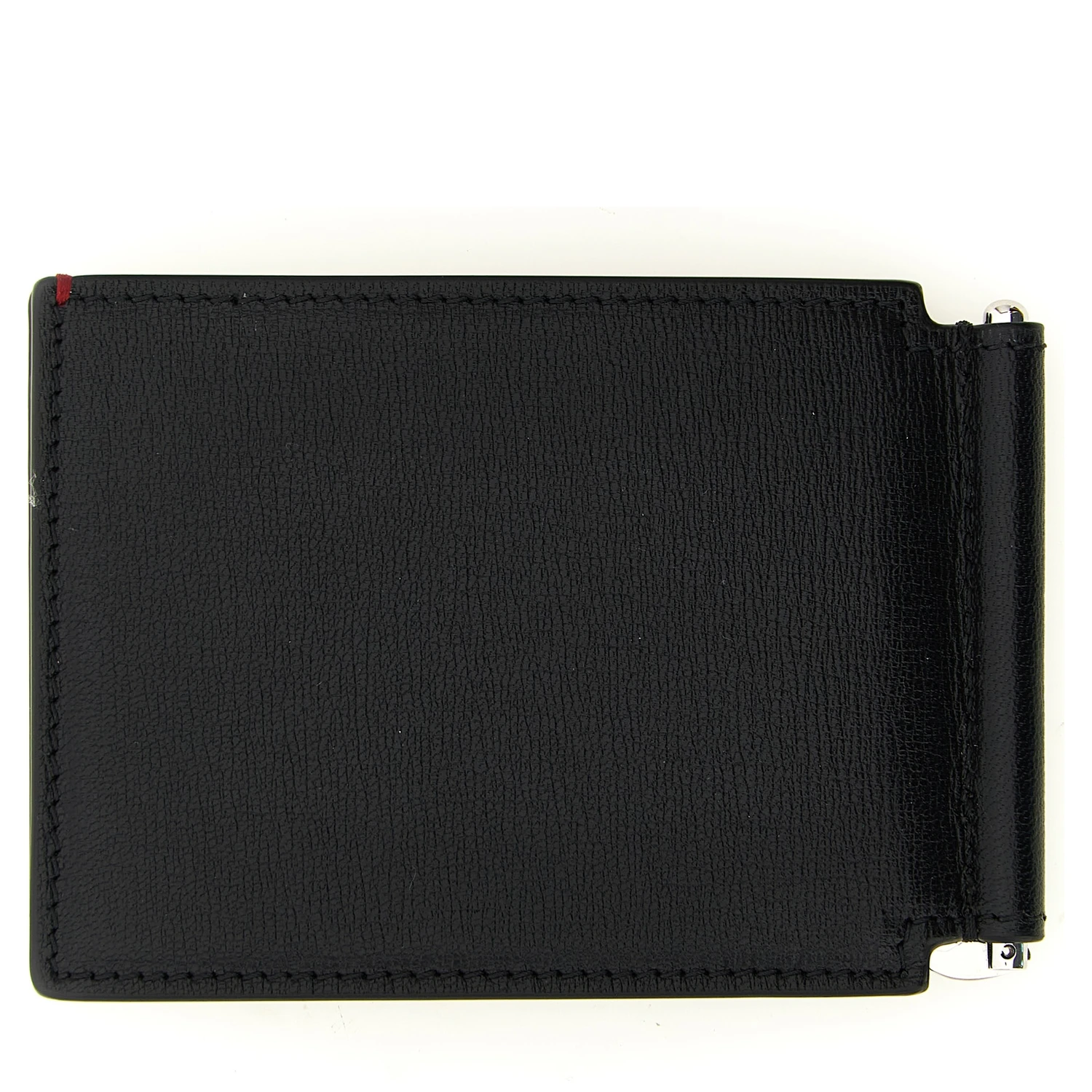 Black Goatskin Money Clip
