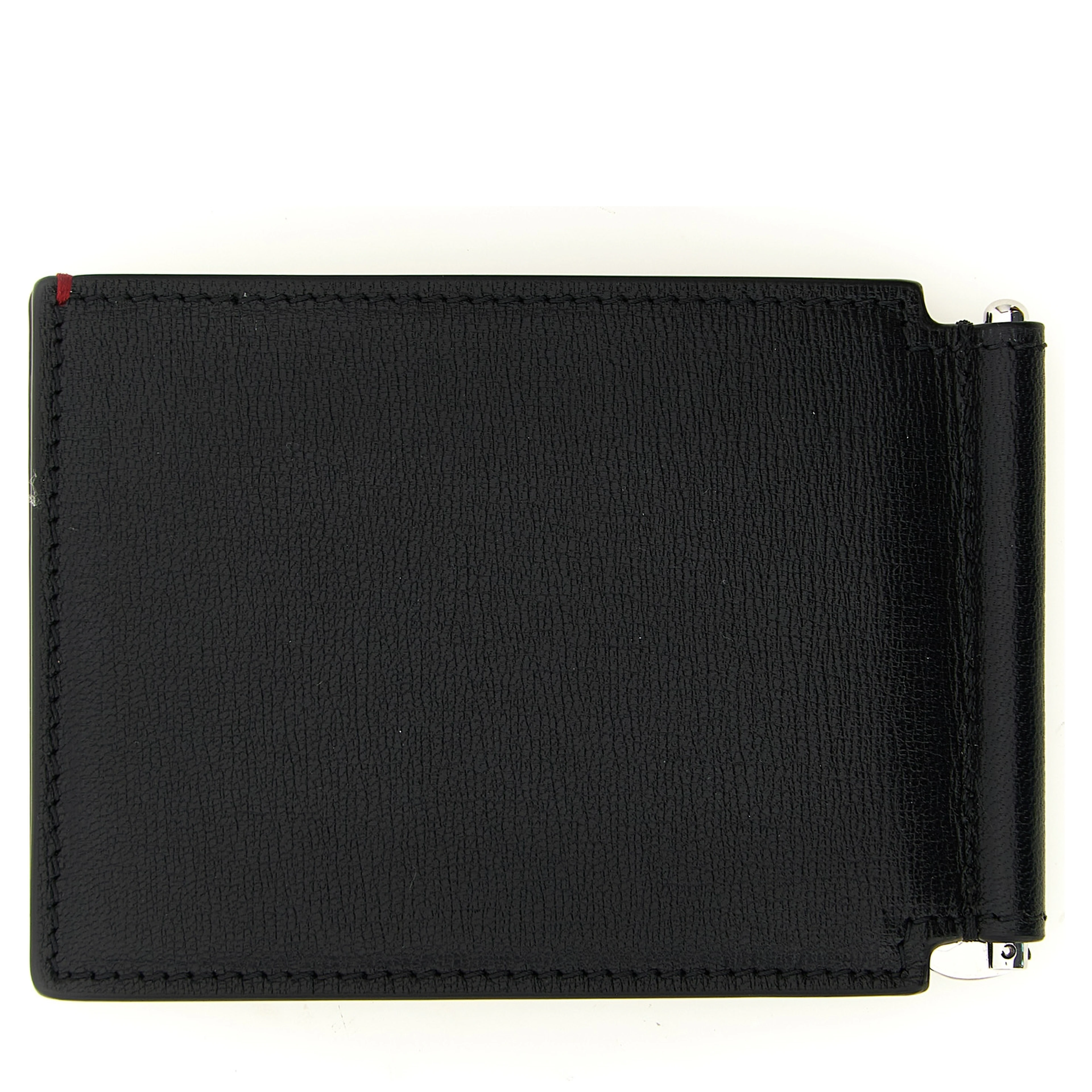 Black Goatskin Money Clip