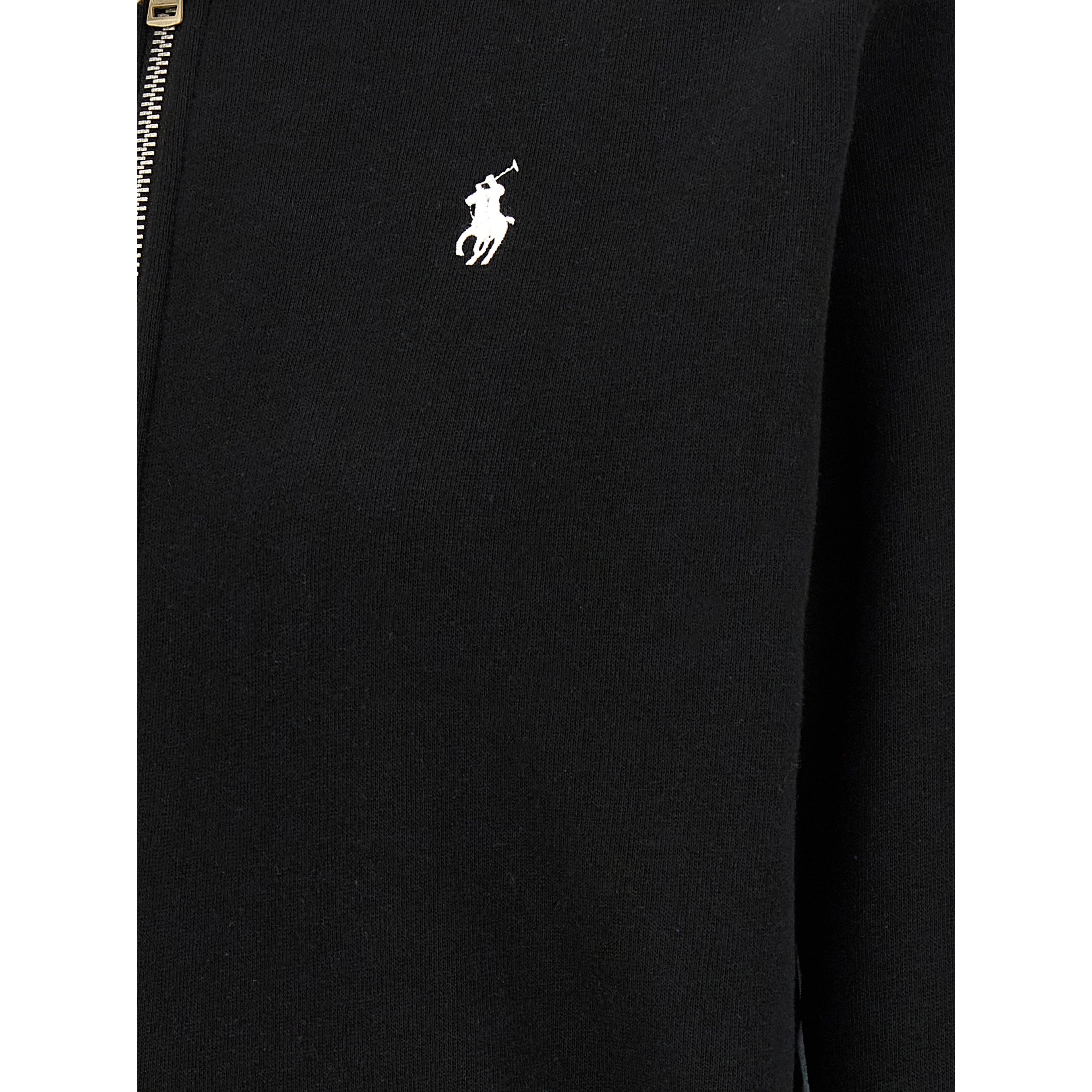 Black Cotton Sweatshirt