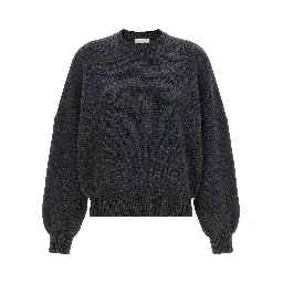 Gray Cashmere Cardigan