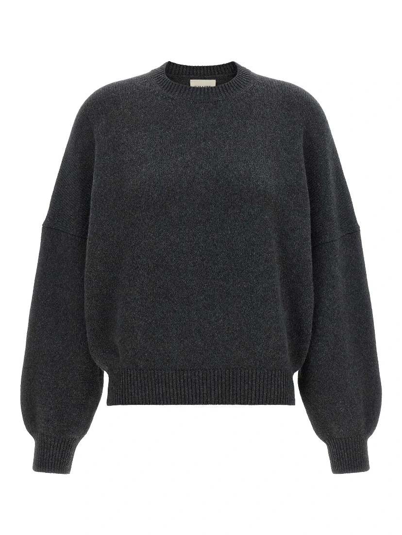 Gray Cashmere Cardigan