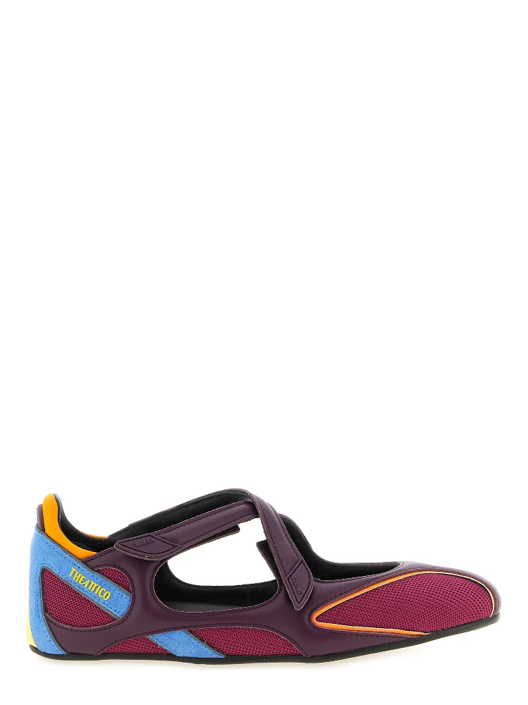 Multicolor Polyethylene Ballet Flats