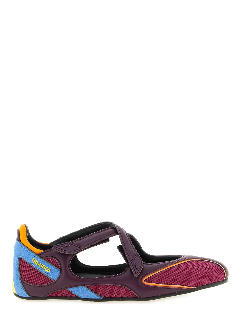 Multicolor Polyethylene Ballet Flats