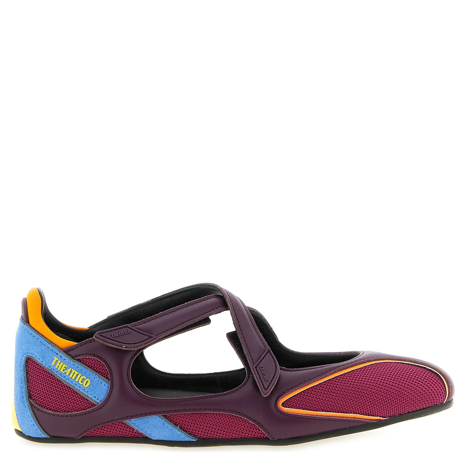 Multicolor Polyethylene Ballet Flats