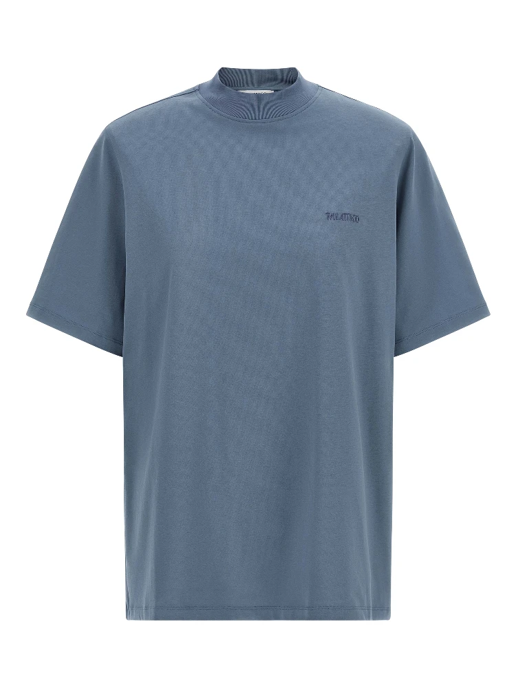 Blue Cotton T-Shirt