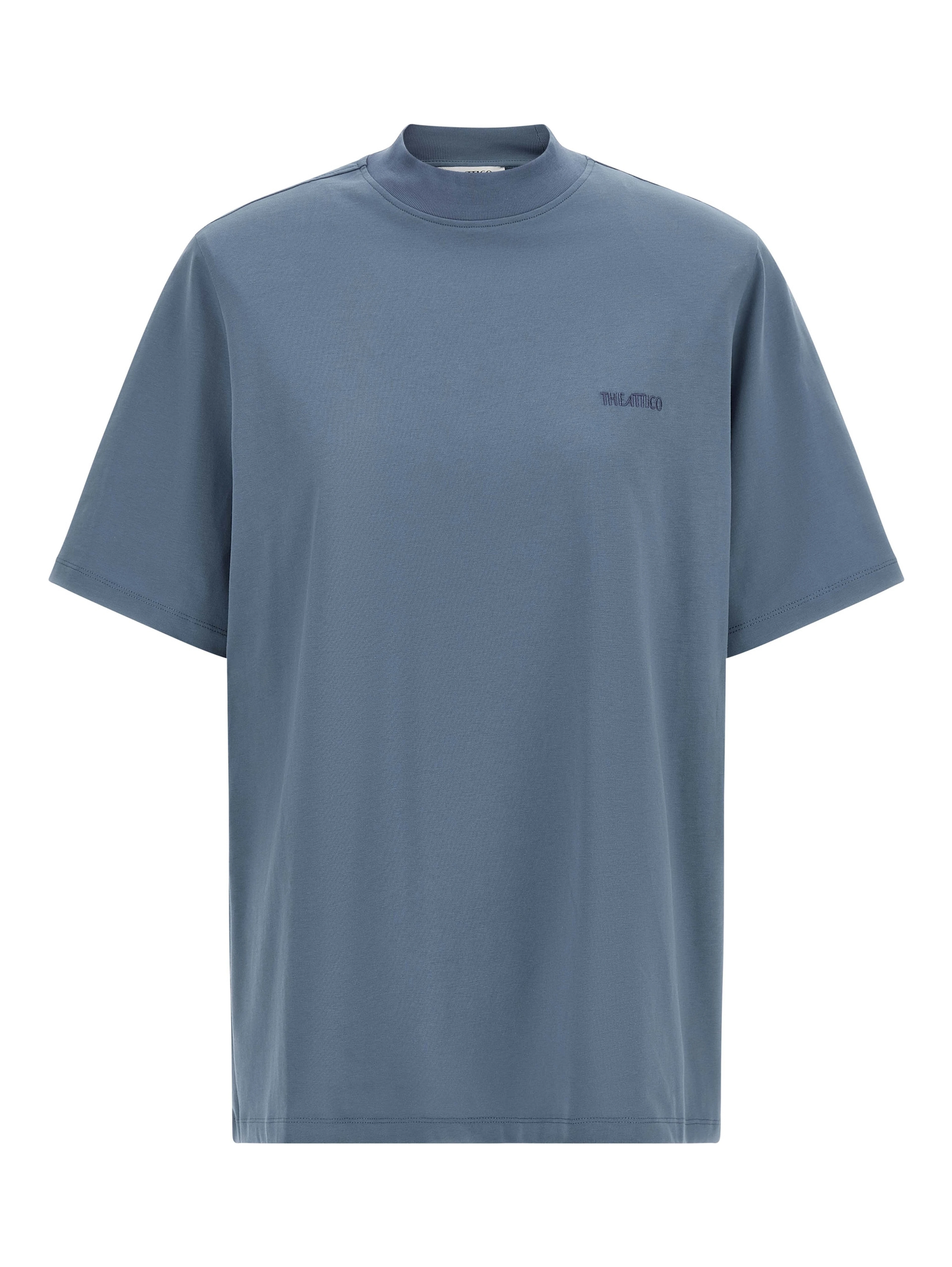 Blue Cotton T-Shirt