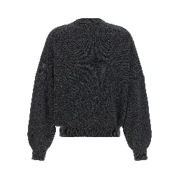 Gray Cashmere Cardigan