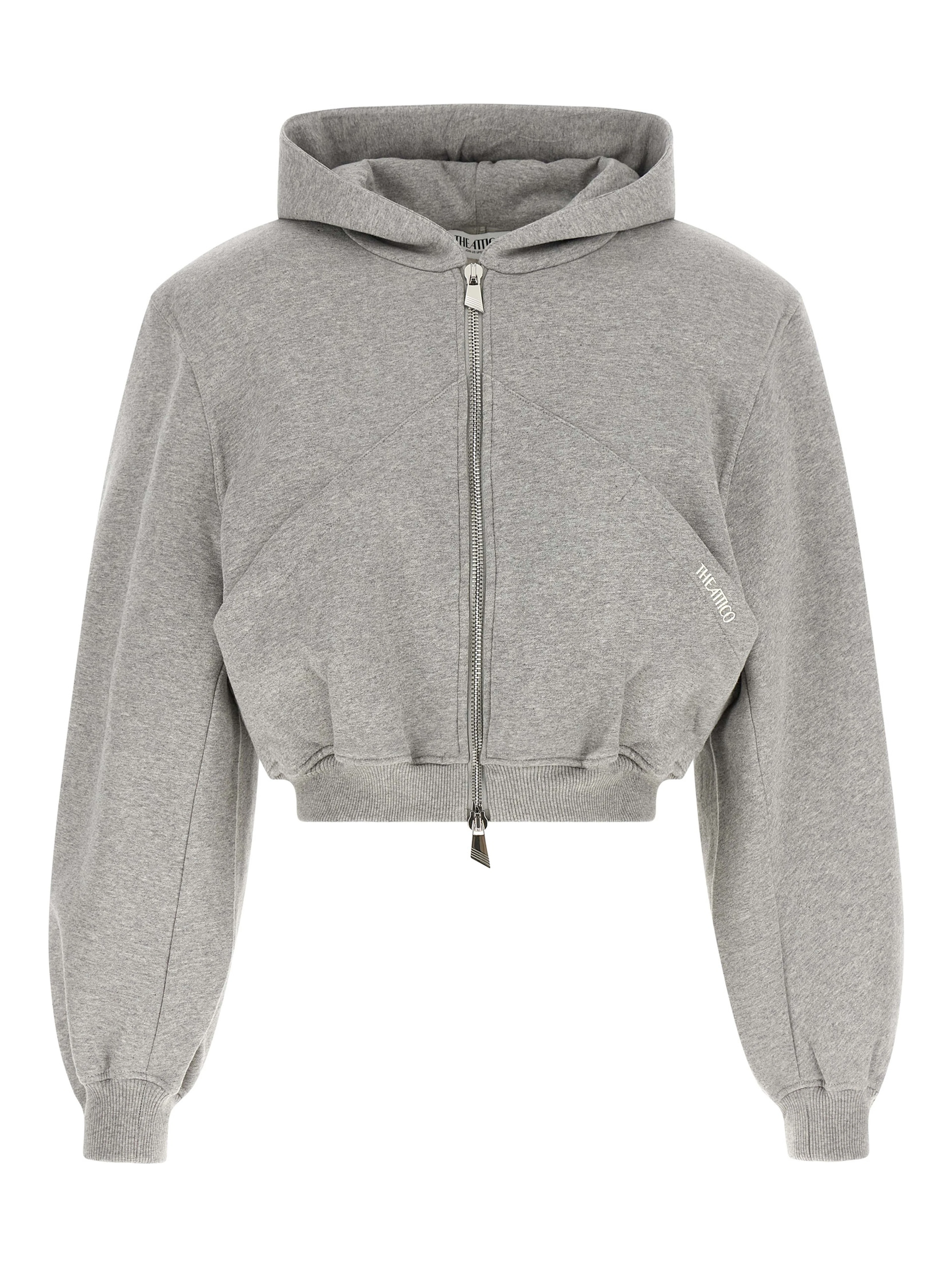 Gray Cotton Sweatshirt