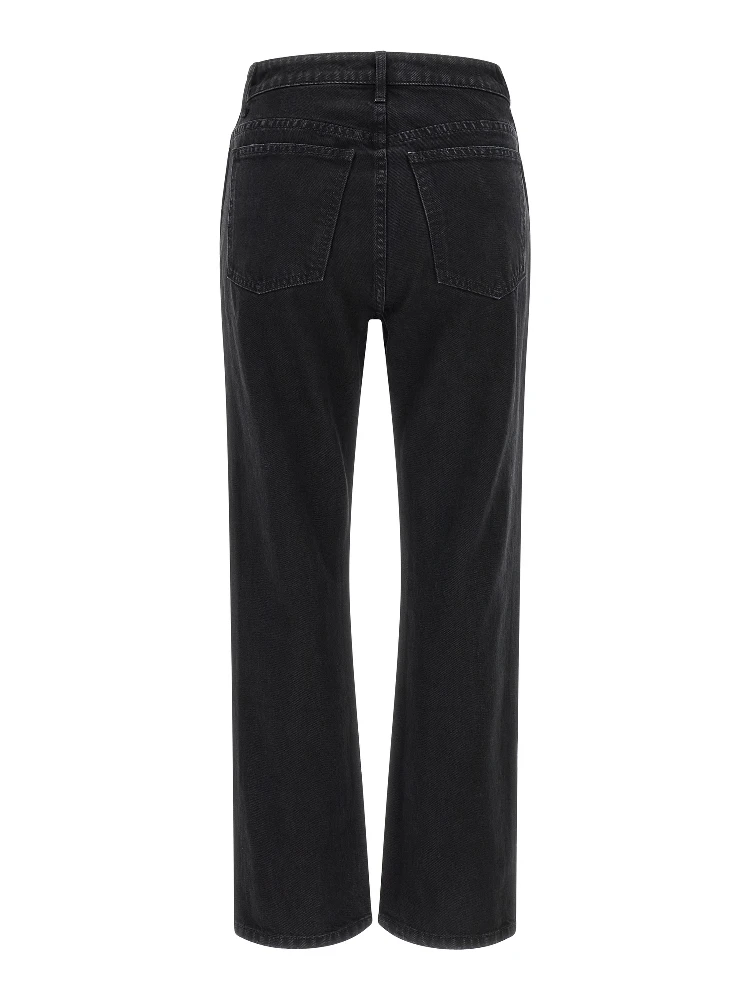 Black Cotton Flared Jeans alternative