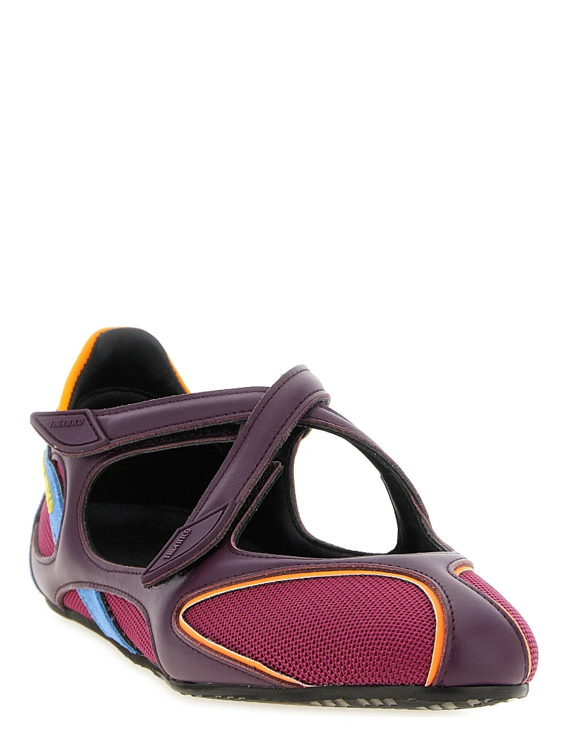 Multicolor Polyethylene Ballet Flats