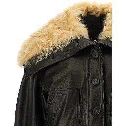 Black Lamb Leather Leather Jacket