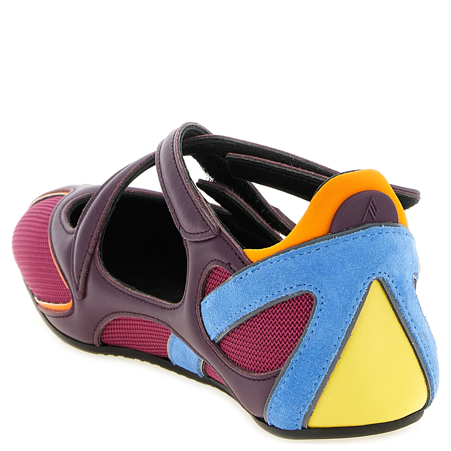Multicolor Polyethylene Ballet Flats