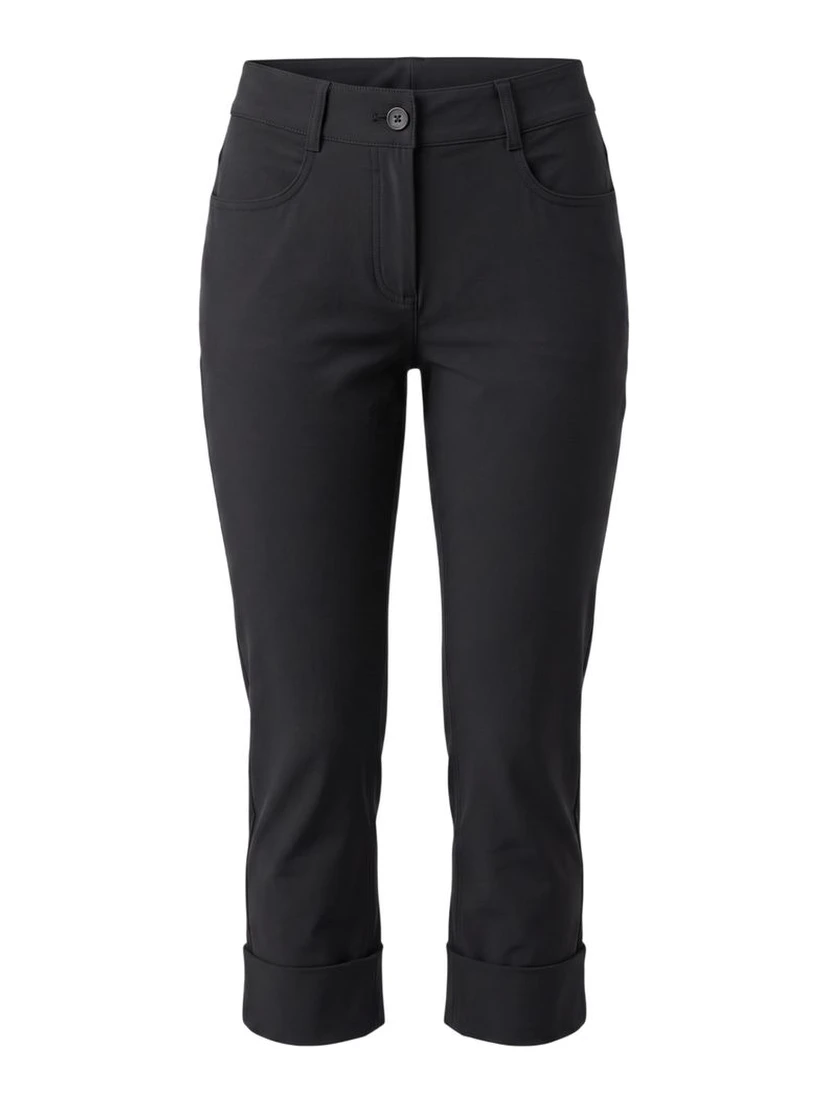 Black Cotton Women Pants