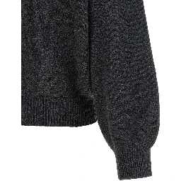 Gray Cashmere Cardigan