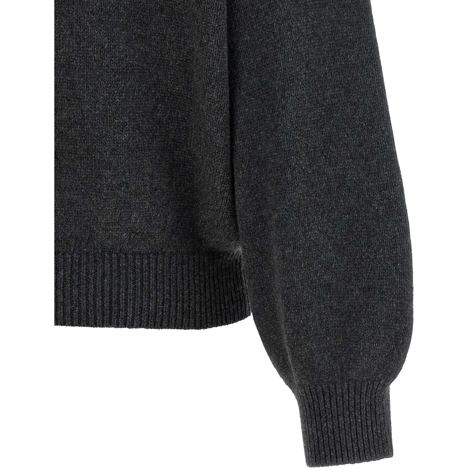 Gray Cashmere Cardigan