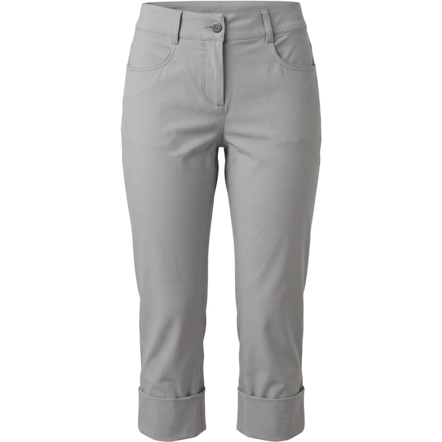 Grey Cotton Women Pants
