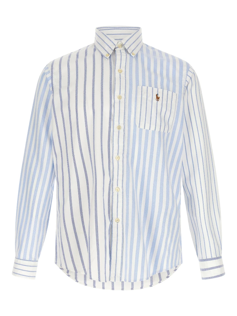 Blue Cotton Blouse
