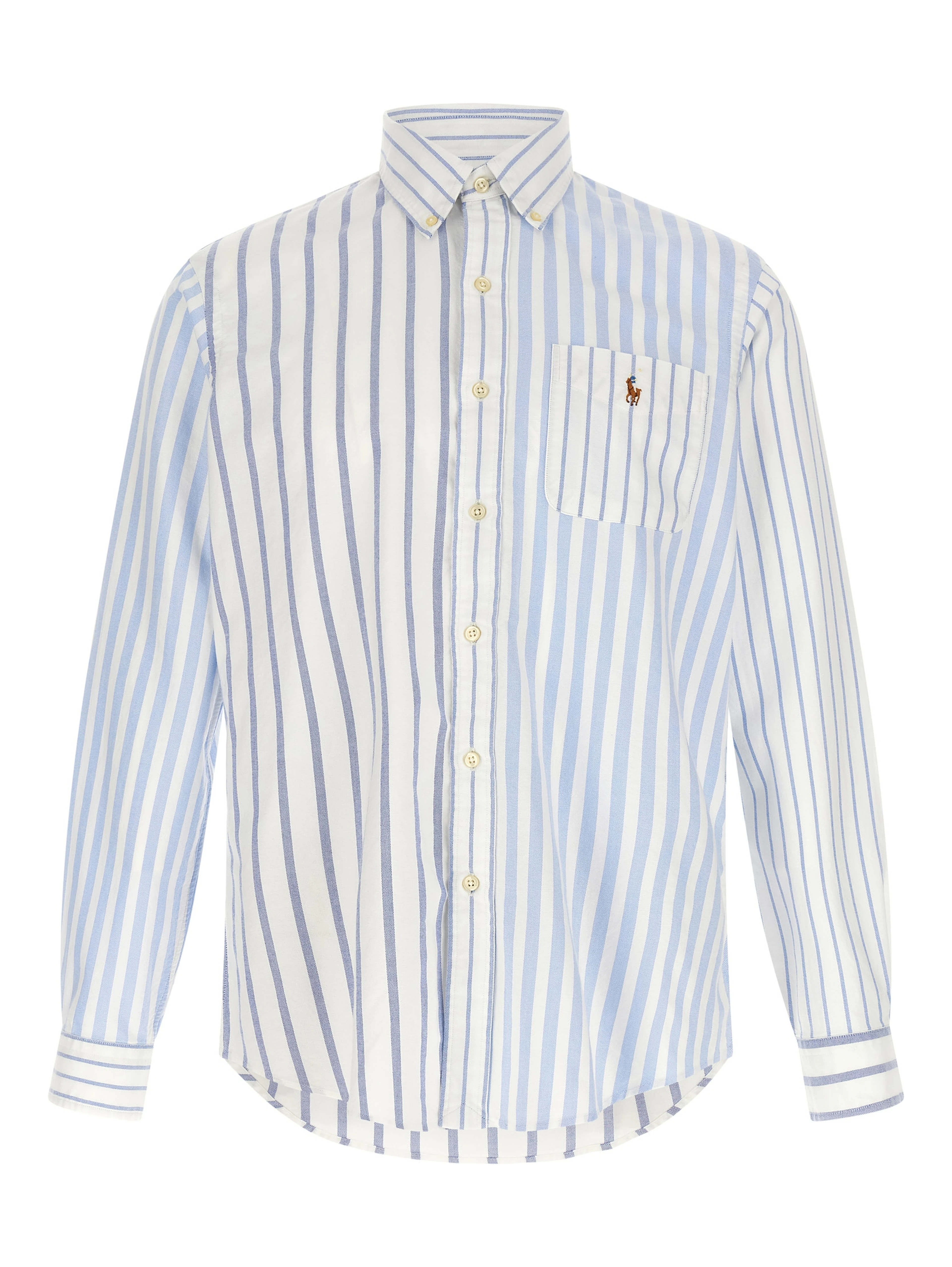 Blue Cotton Blouse