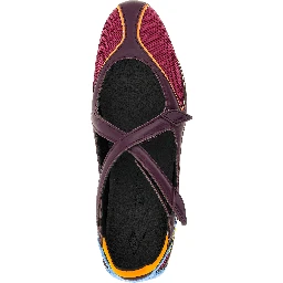 Multicolor Polyethylene Ballet Flats