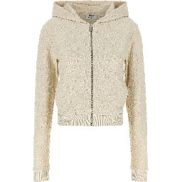 Beige Cotton Sweatshirt