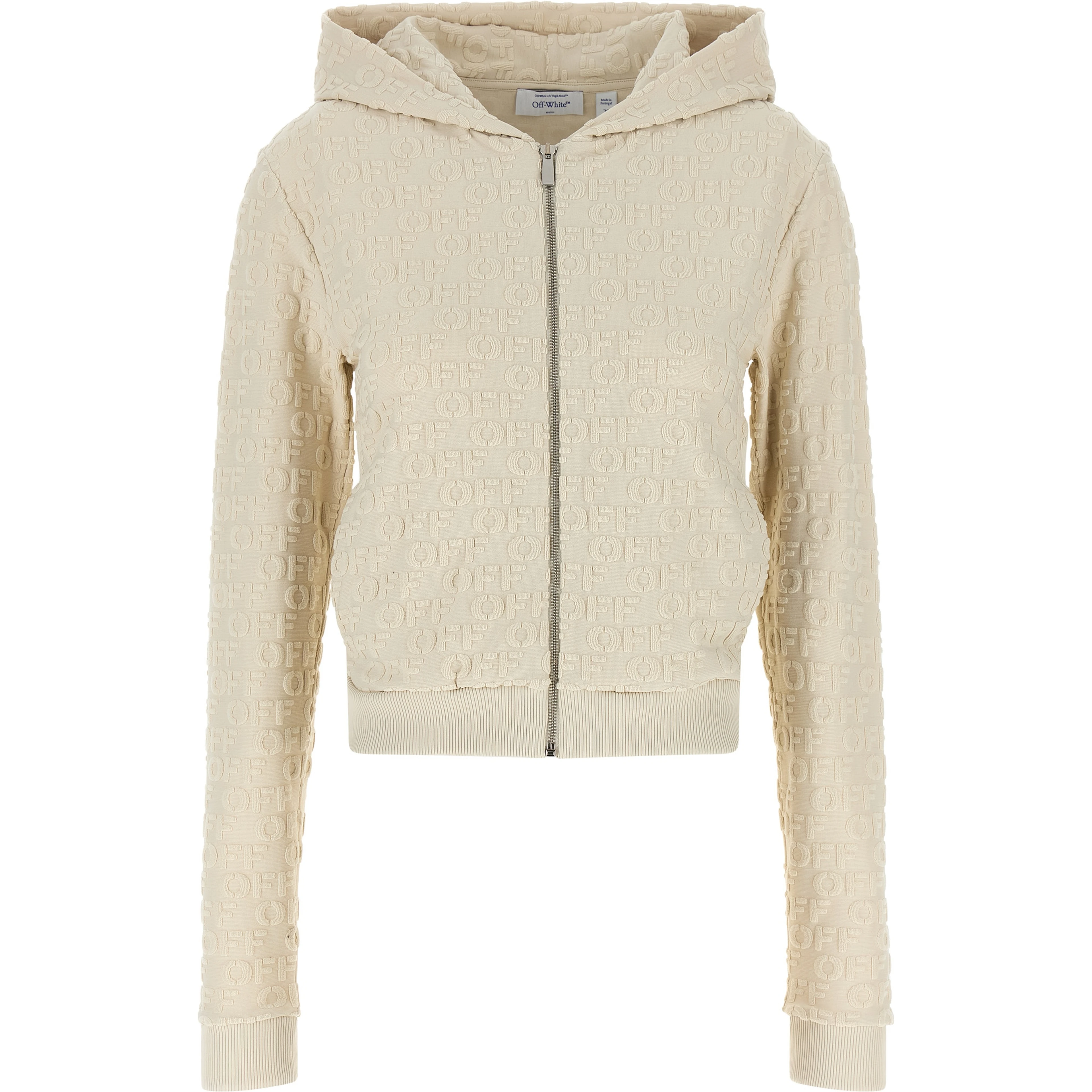 Beige Cotton Sweatshirt