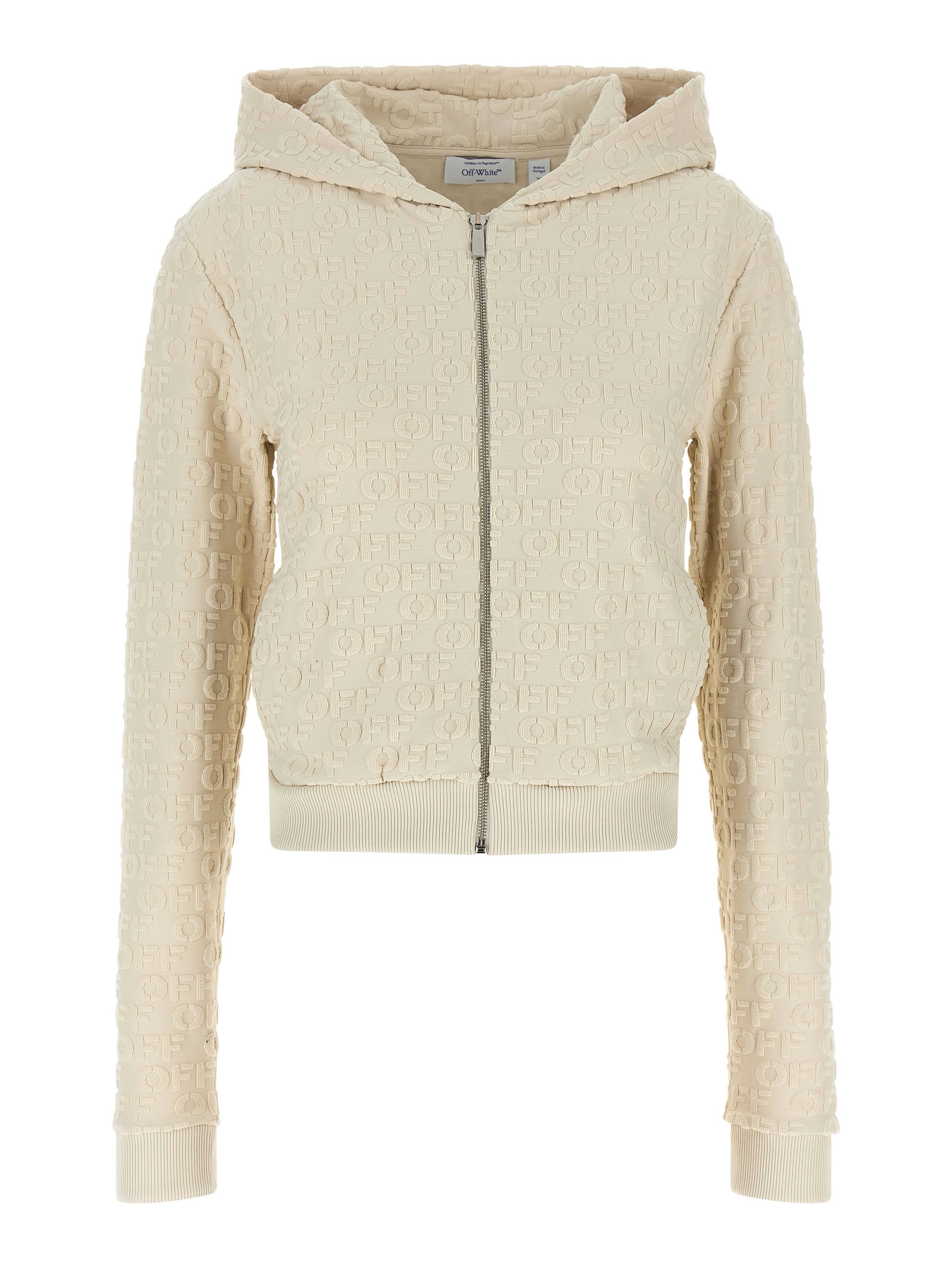 Beige Cotton Sweatshirt