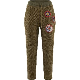 Green Mesh Women Pants