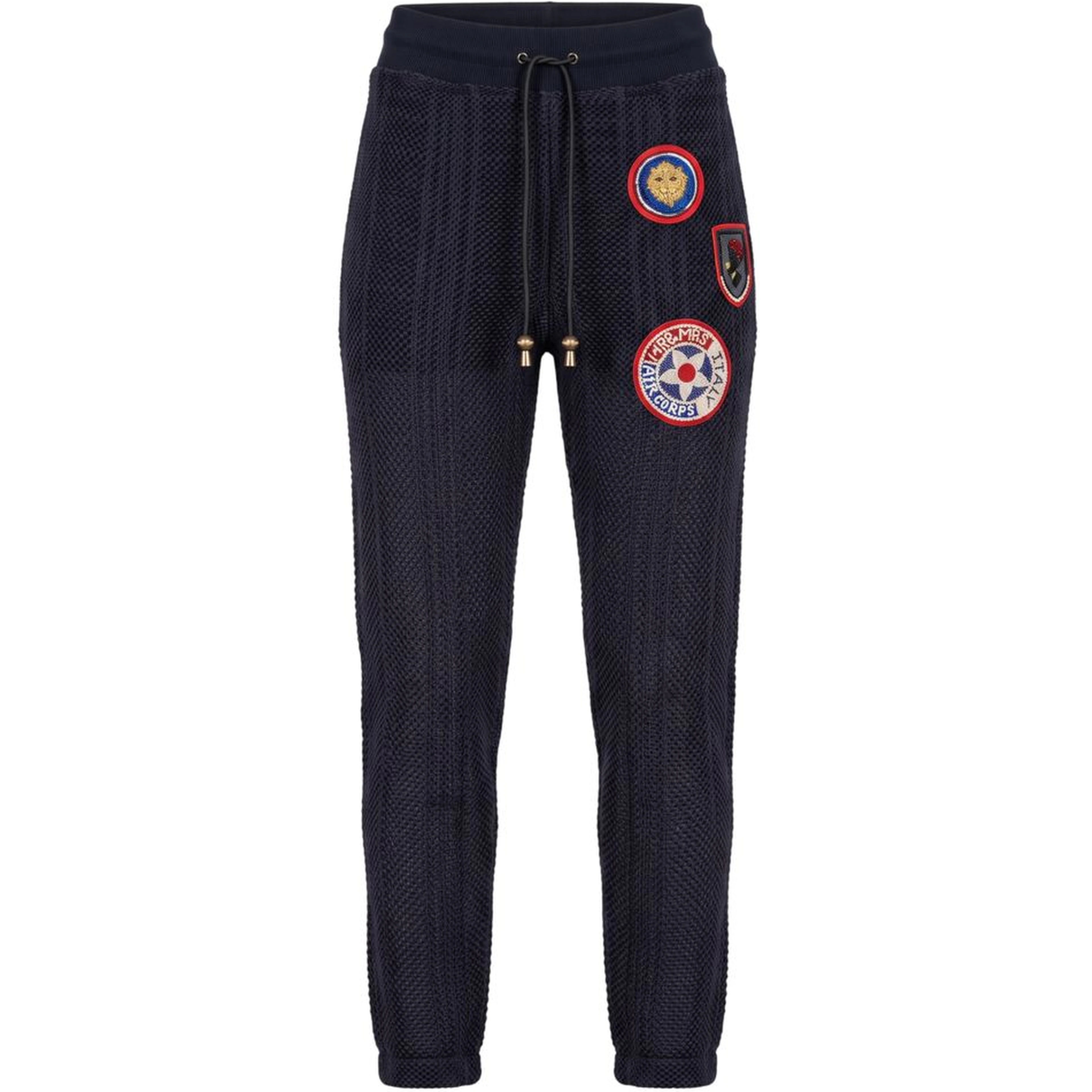 Blue Knit Women Pants