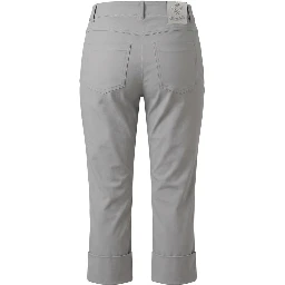 Grey Cotton Women Pants
