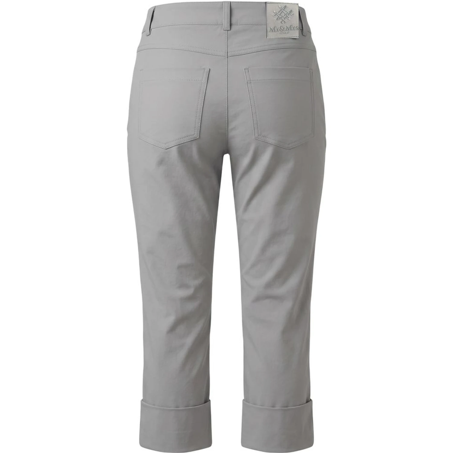 Grey Cotton Women Pants