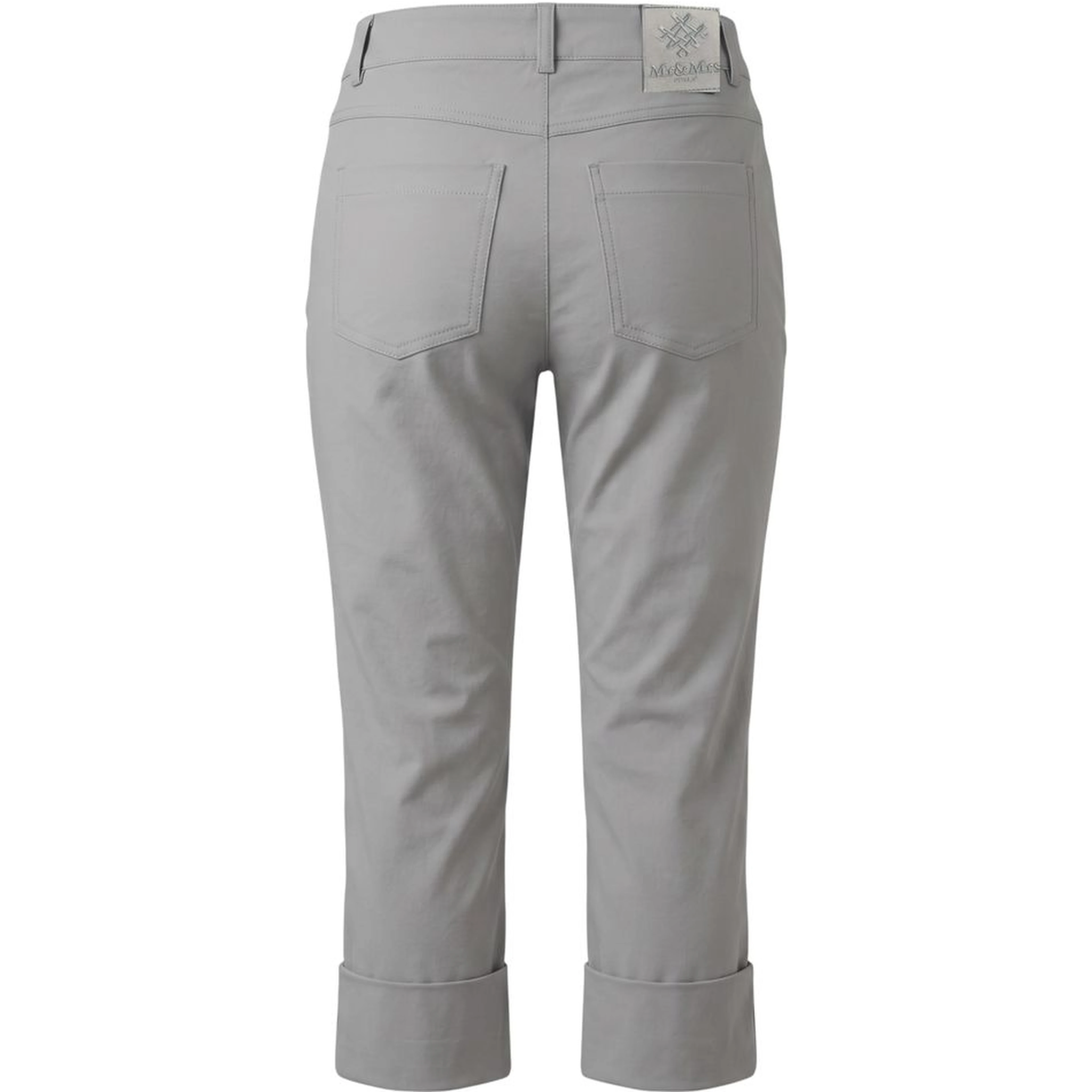 Grey Cotton Women Pants