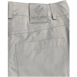 Grey Cotton Women Pants