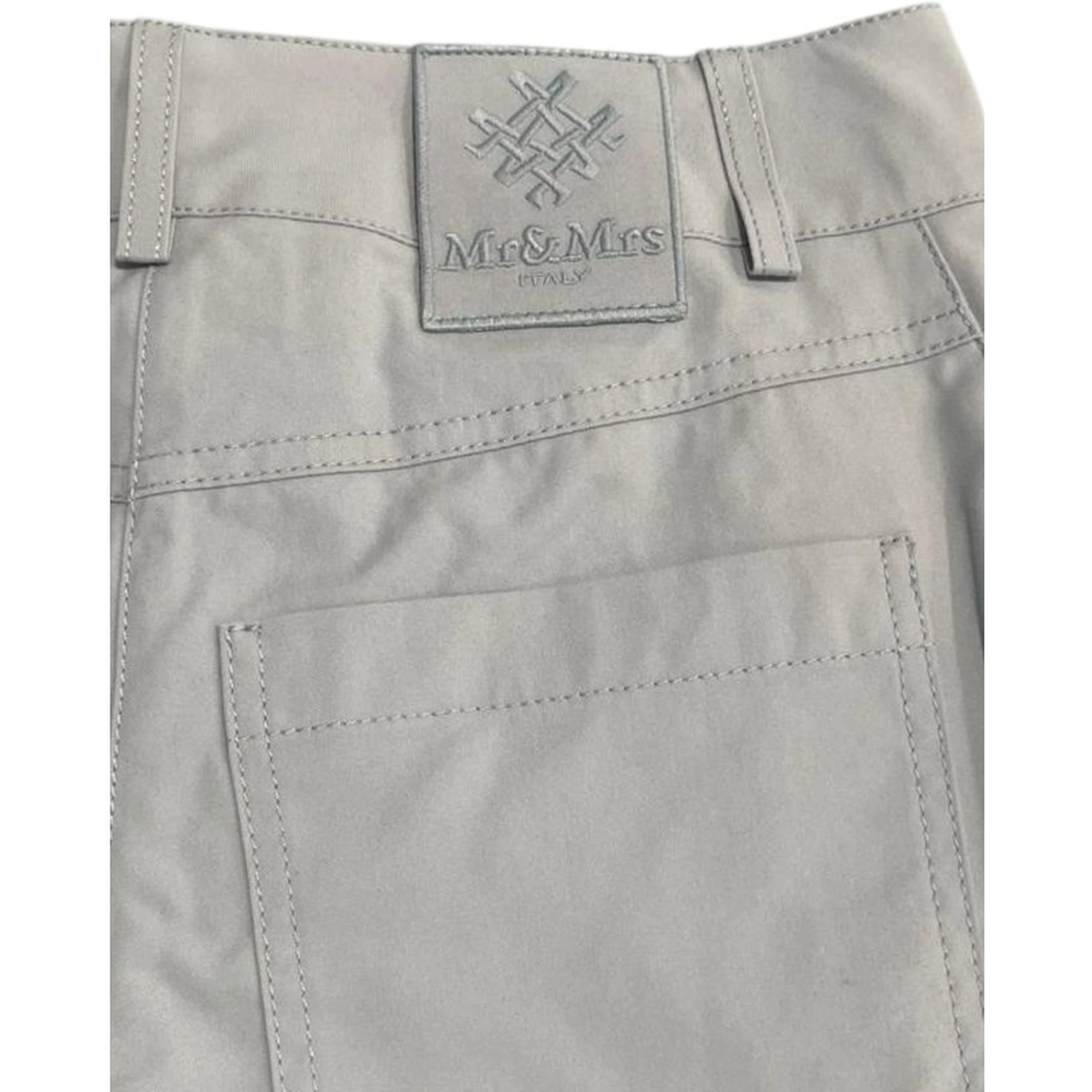 Grey Cotton Women Pants