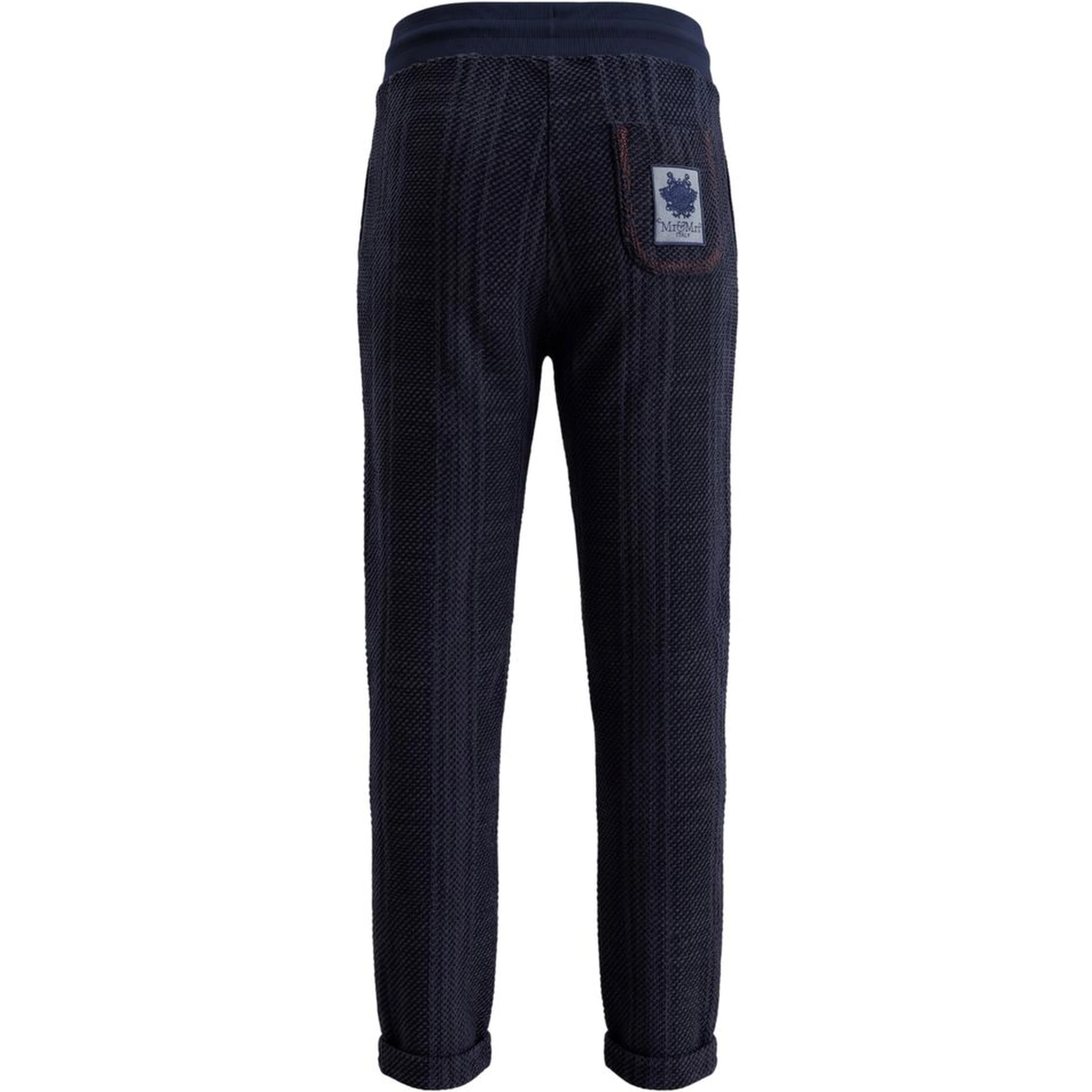 Blue Knit Women Pants